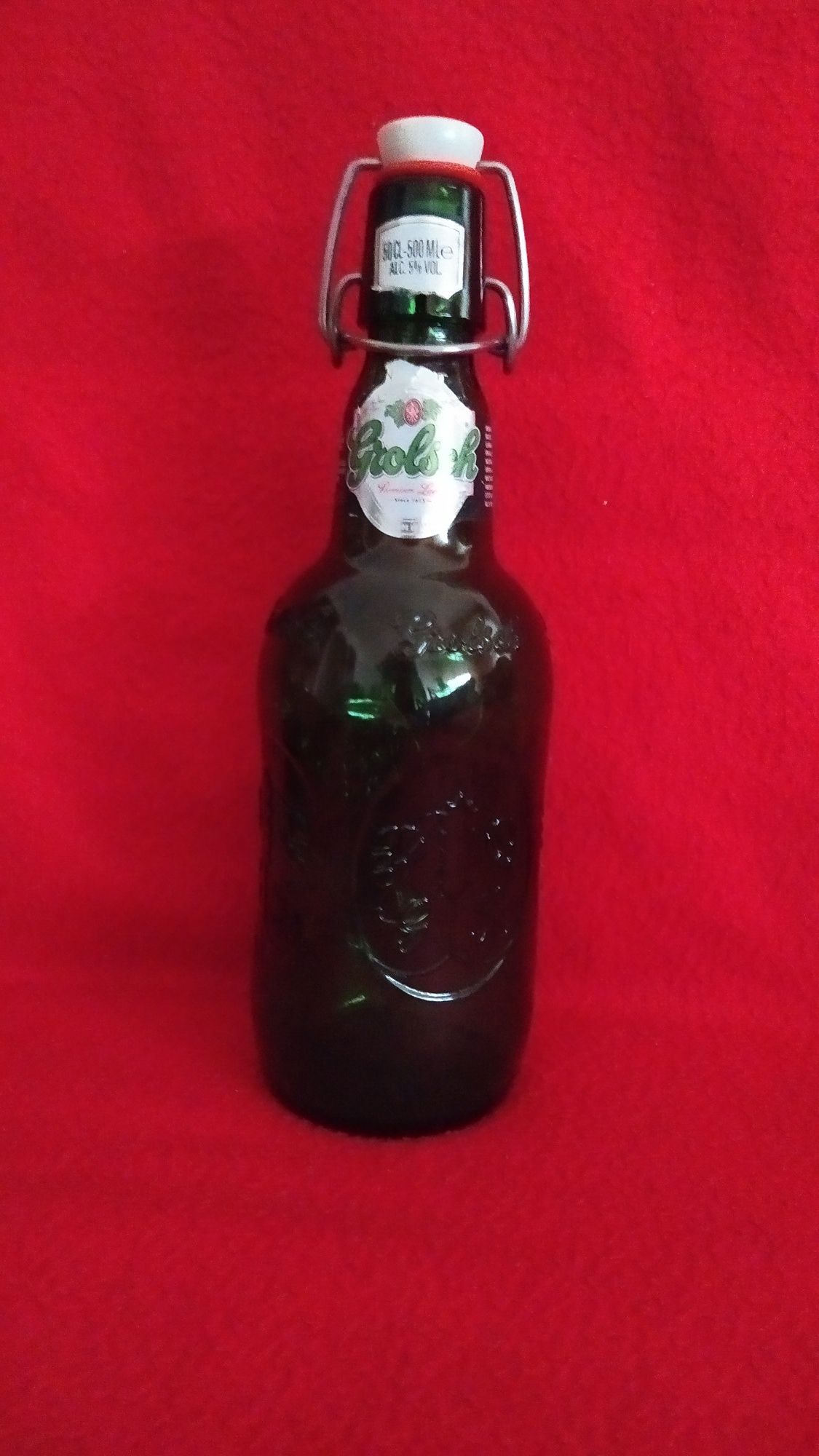Garrafa de cerveja Grolsch