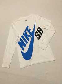 Шикарный свитшот Nike SB Swoosh на 10-12 лет 140-152см белый лонгслив