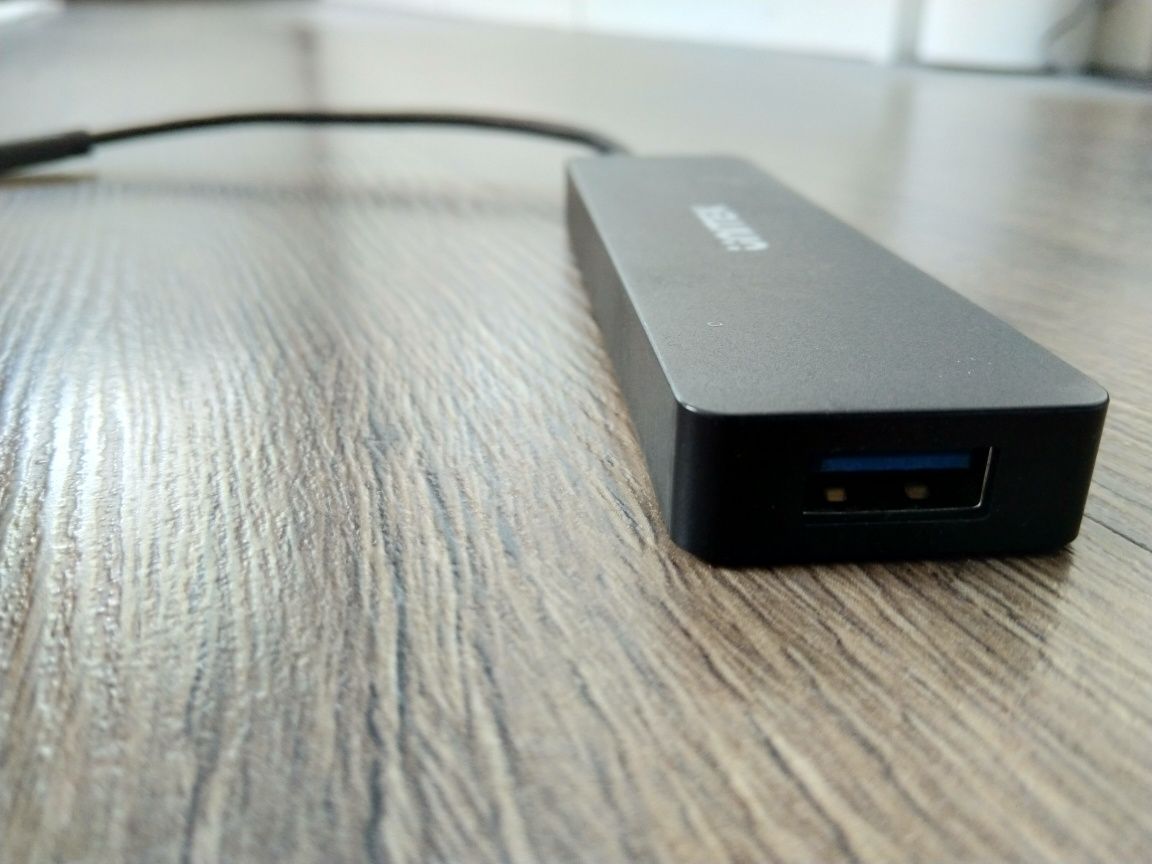 Unitek HUB USB TYP-C 3 x USB 3.1 Gen 1 SD + microSD (H1108B)