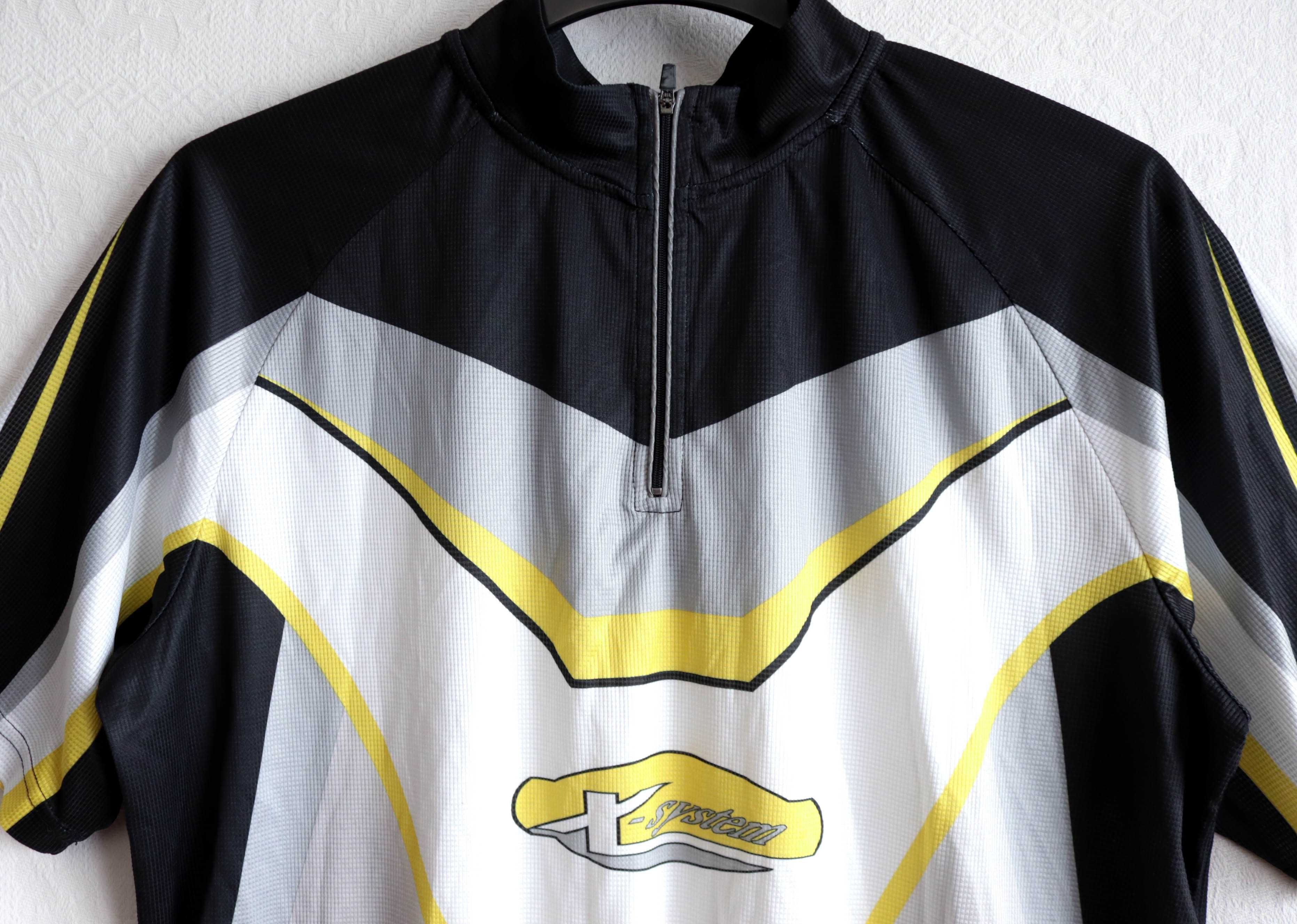 Велосипедна форма велоджерсі чолоіча футболка мужская куртка кофта XL