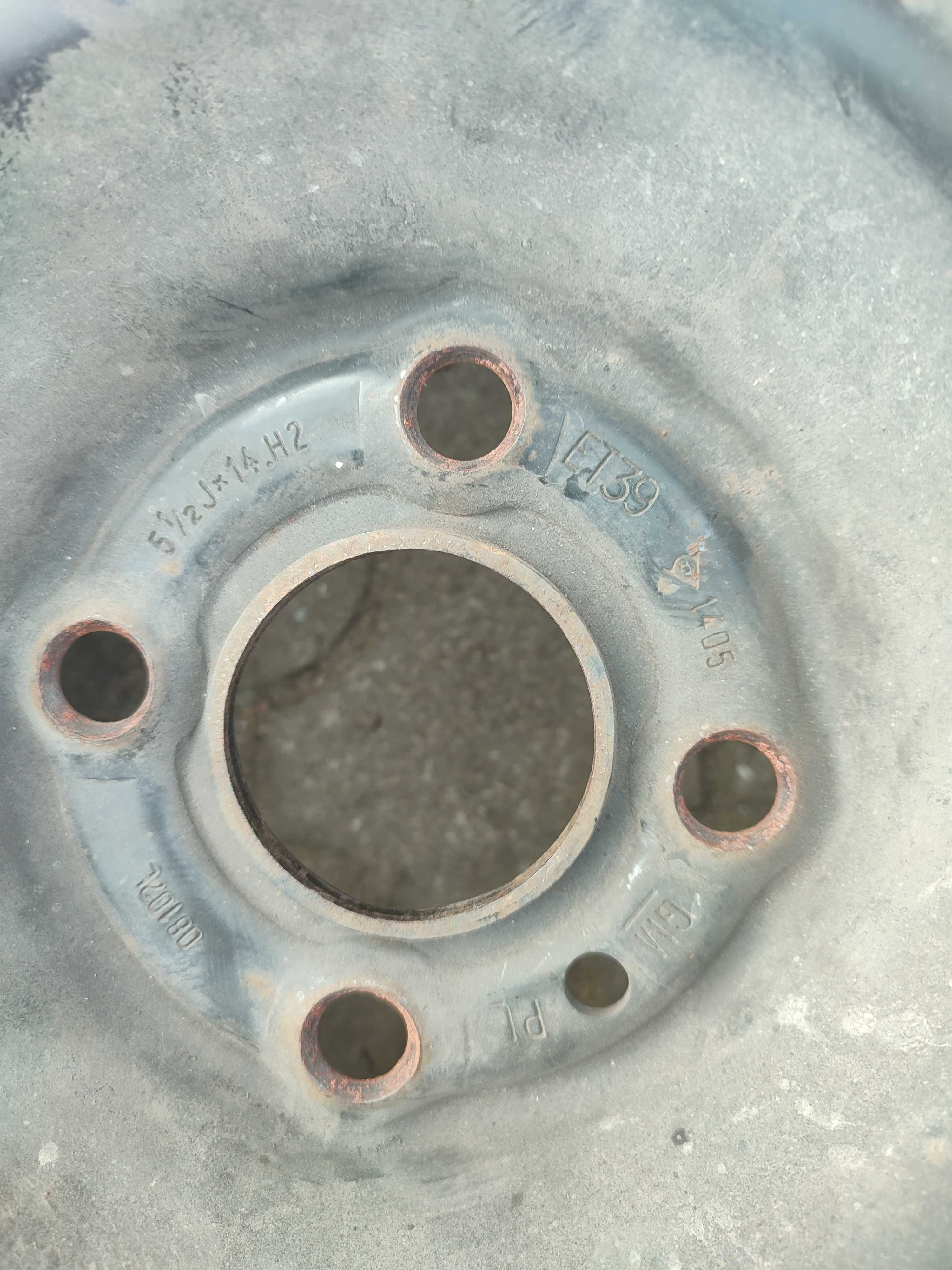 Felgi stalowe opel 14 4 śróby
