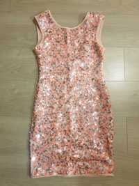 Праздничное платье H&M с блестками