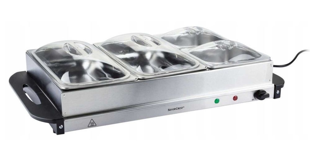 BEMAR Podgrzewacz Elektryczny Catering Bufetowy x4 pojemniki