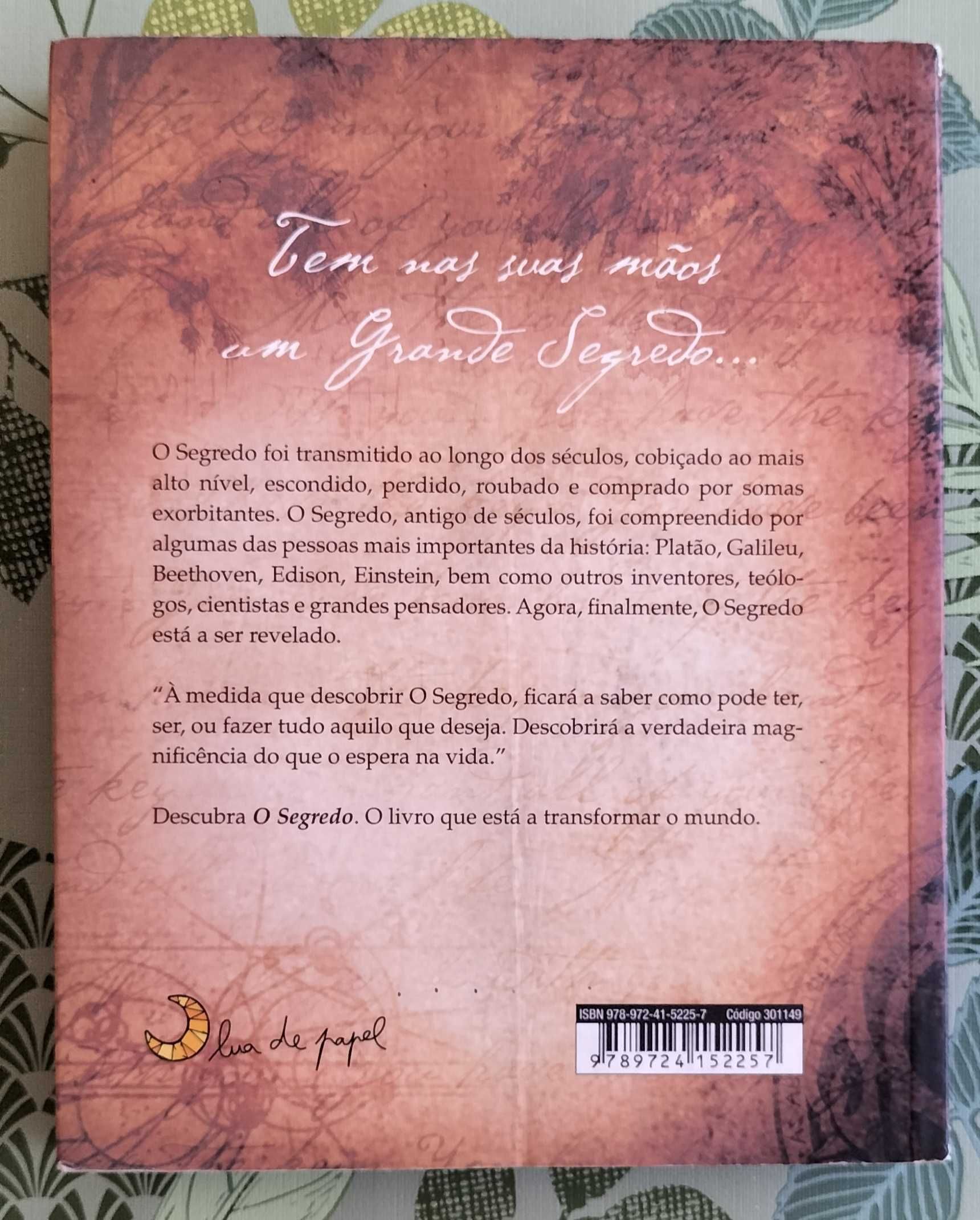 Livro "O Segredo" Rhonda Byrne - NOVO