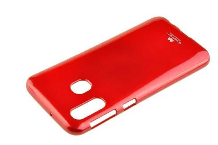 Etui Mercury Jelly Goospery do Samsung A40 - Czerwony!