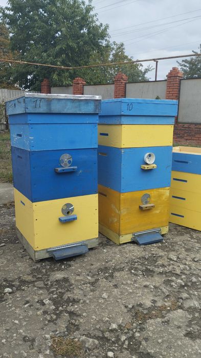 Вулики корпусні 10 рамок вживані, медогонка