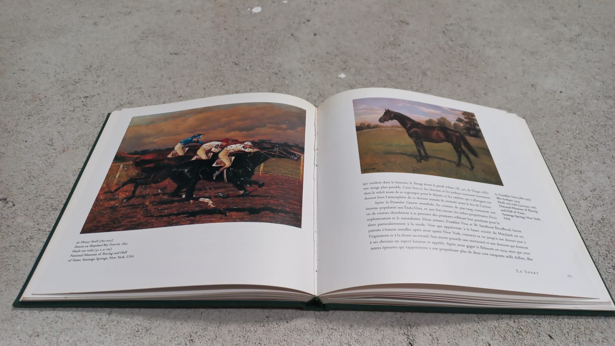 Livro de arte "Chevaux" de John Fairley