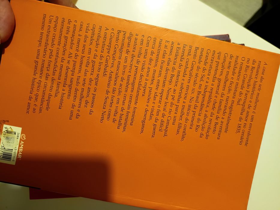 Livro em segunda mão