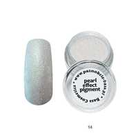 Pigment do efektu syrenki 7 ml pył srebrno-różowy opalizujący / Bass C