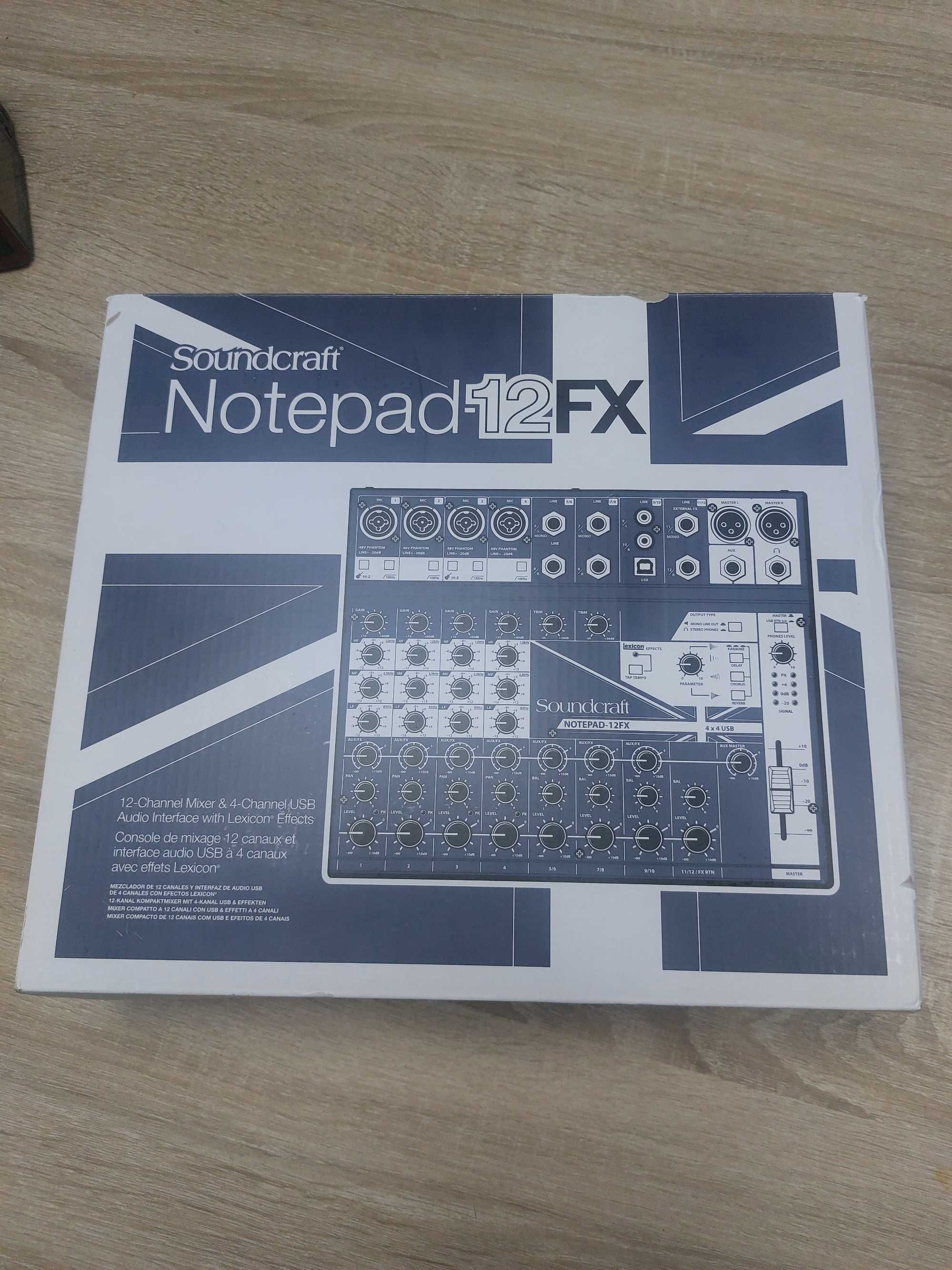 Мікшерний пульт Soundcraft Notepad-12FX