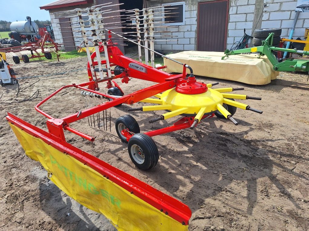 Zgrabiarka karuzelowa kuhn 421 fella  pottinger claas liner krone