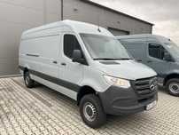 Mercedes-Benz Sprinter AWD 4x4 L3H2  2.0 L3H2 FV-23% Disctronic, Kamery 360, Skóra