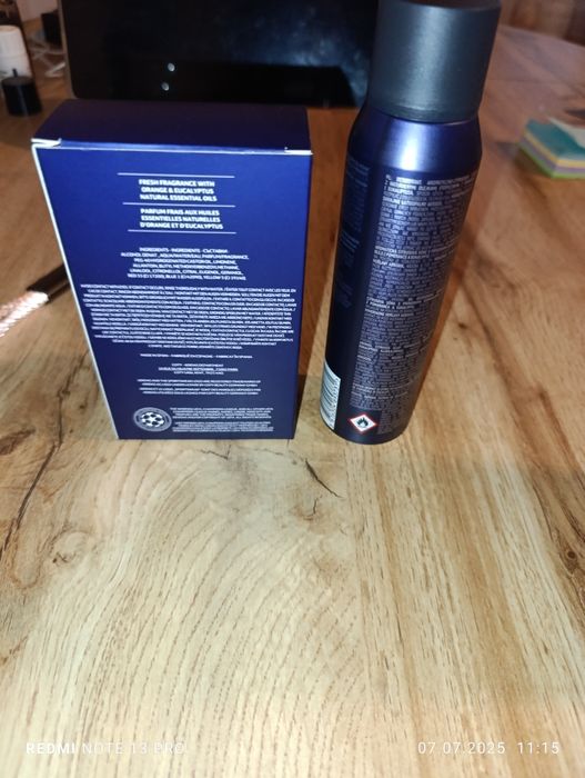 Męski Zestaw Adidas UEFA Champions League Star Woda po goleniu dezodor