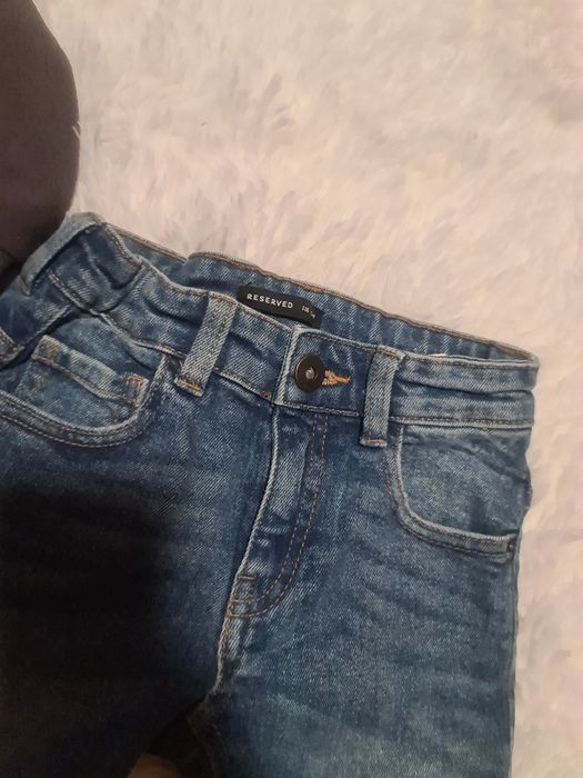 Reserved * zestaw * Bluza * jeansy * 116