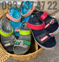 Дитячі сандалі Crocs Kids Crocband Bayaband  Sandal для дівчаток та хл