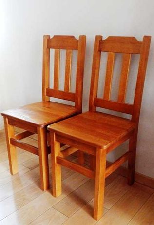 Solidne drewniane krzesła sosnowe krzesło kuchnia pokoje noclegi bary