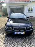 BMW Série 3 E46 Touring 320d 2003-Diesel-5 Portas-Preto-Bem Conservado