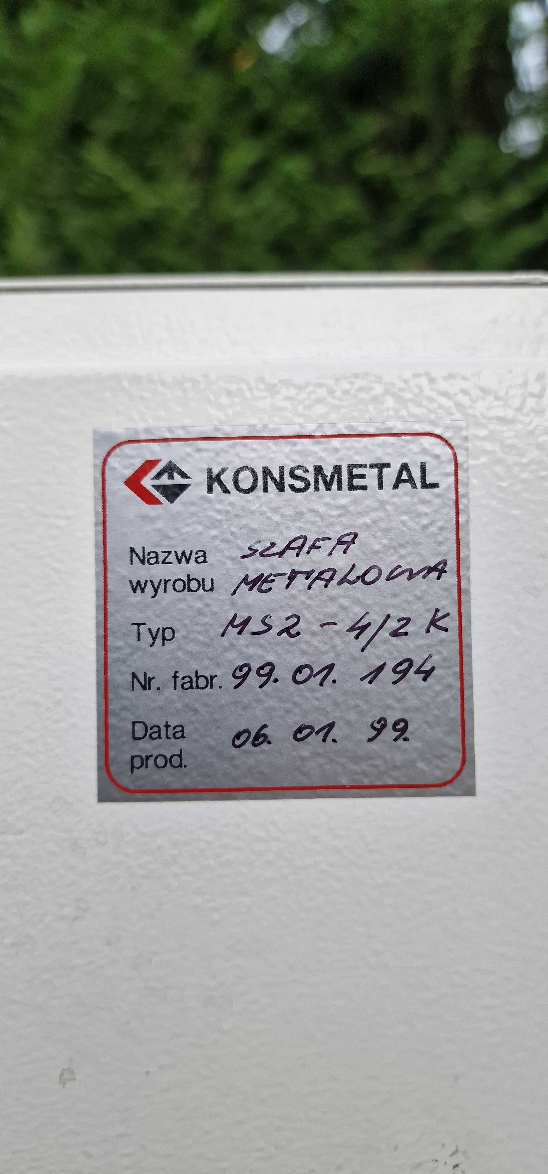 Szafa pancerna Konsmetal