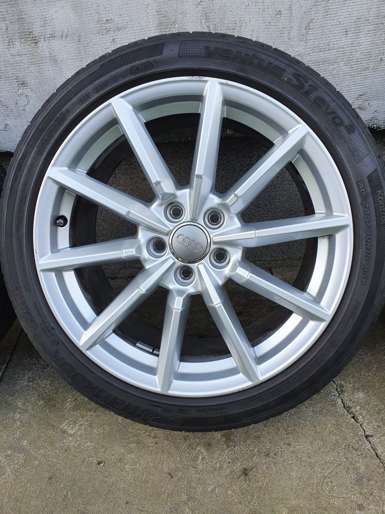 Felgi audi TT 5x112 8.5x18 et50 opony letnie