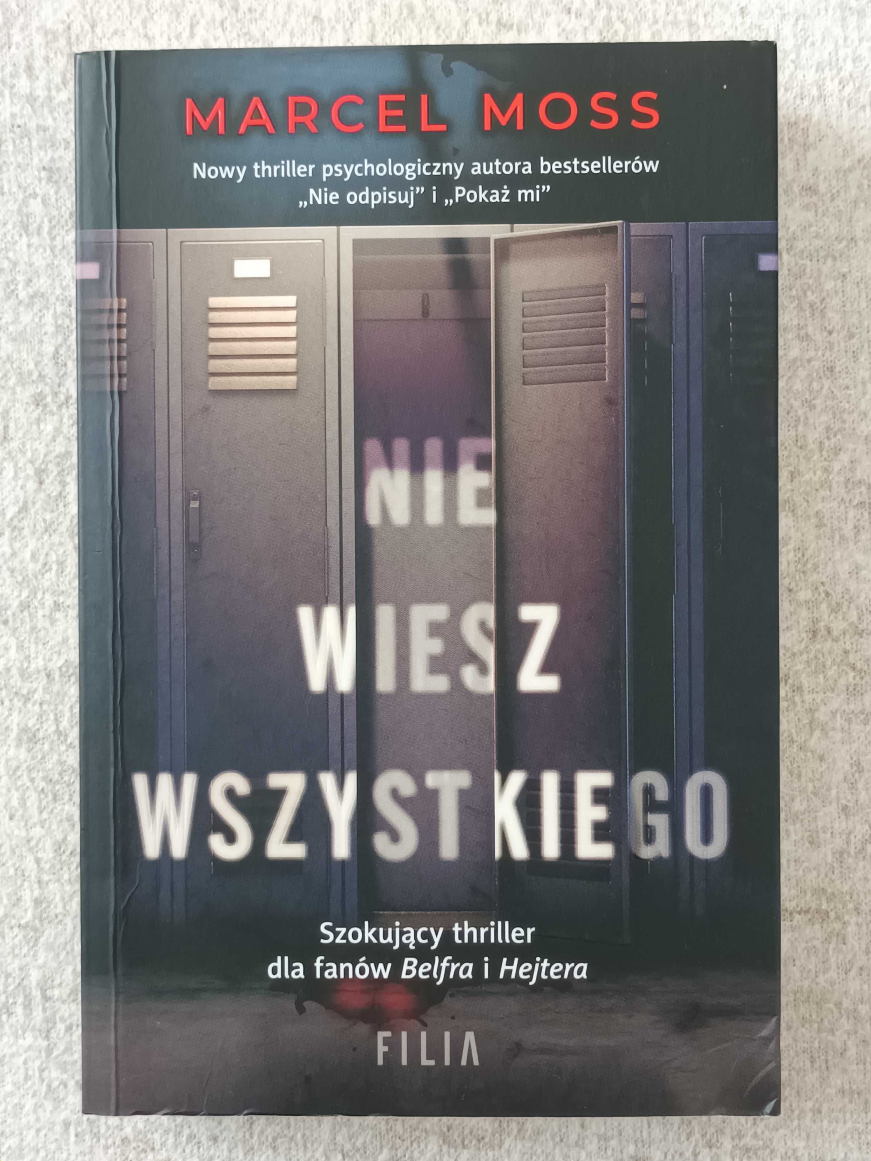 Nie wiesz wszystkiego Marcel Moss książka