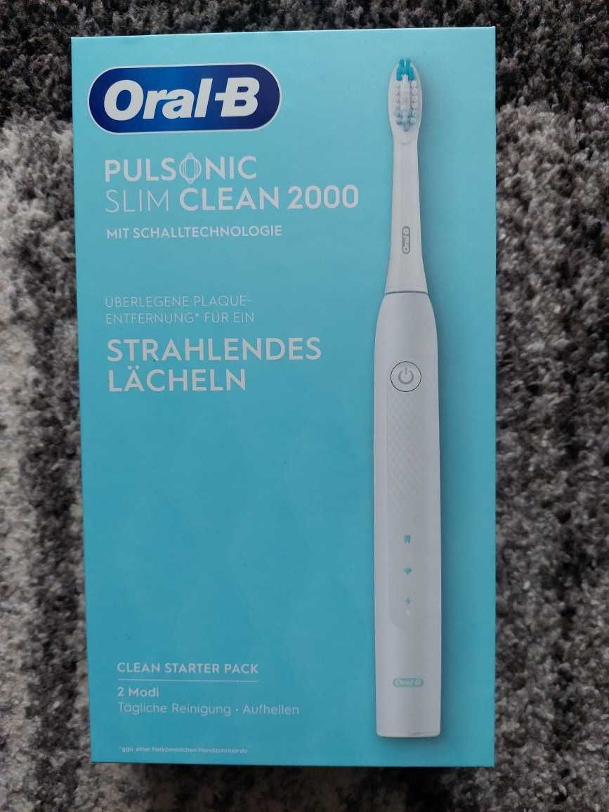 Szczoteczka soniczna Oral-B pulsonic slim clean 2000, nówka