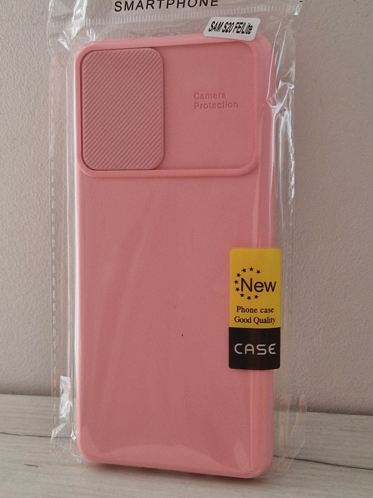 Camshield Soft do Samsung Galaxy S20 FE/Lite Jasnoróżowy