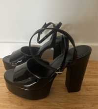 H&M Wysokie sandalki 37 Nowe