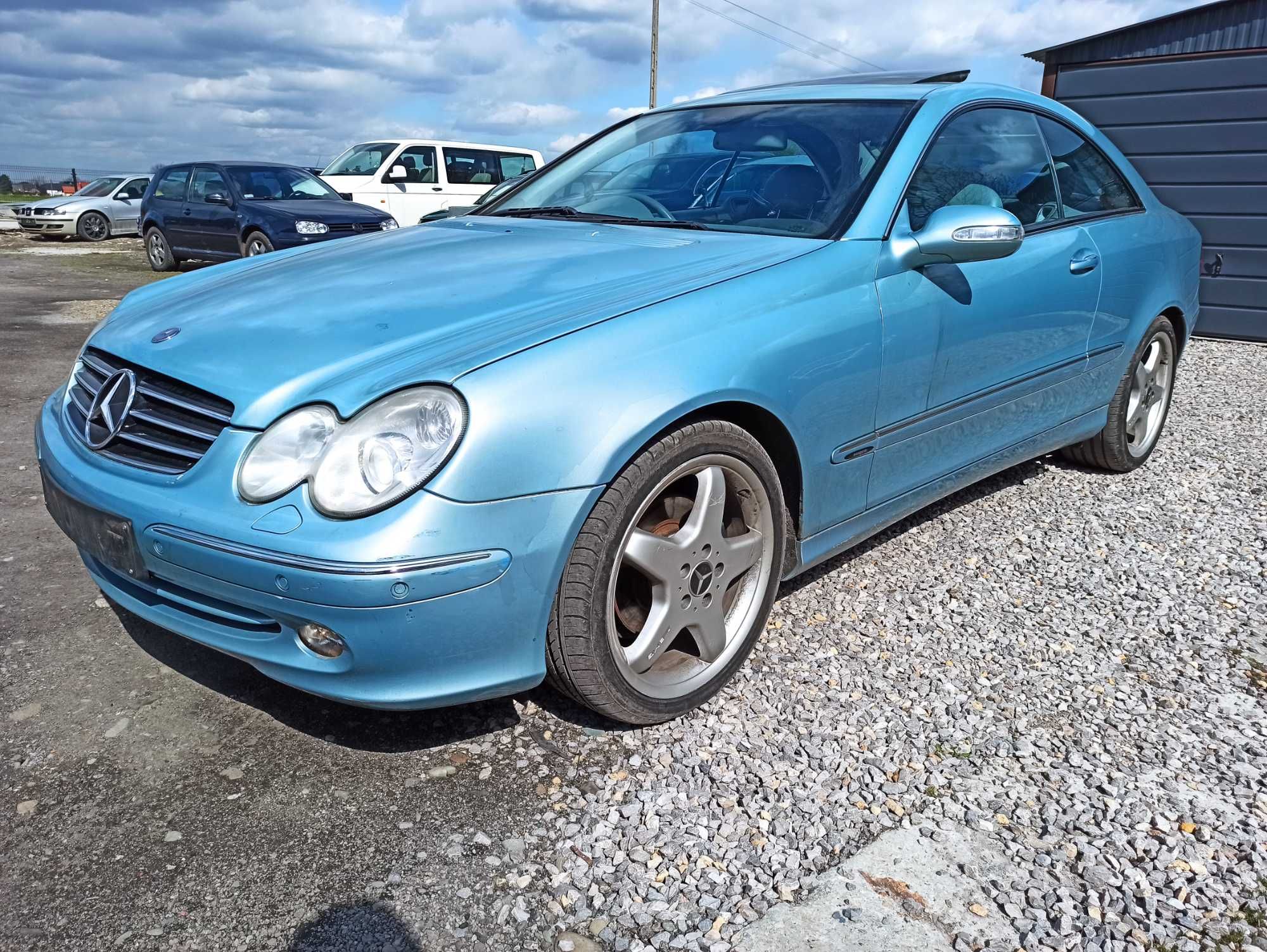 Mercedes CLK W209 2.6 V6 Skóra PDC Lakier C943 Cały na części