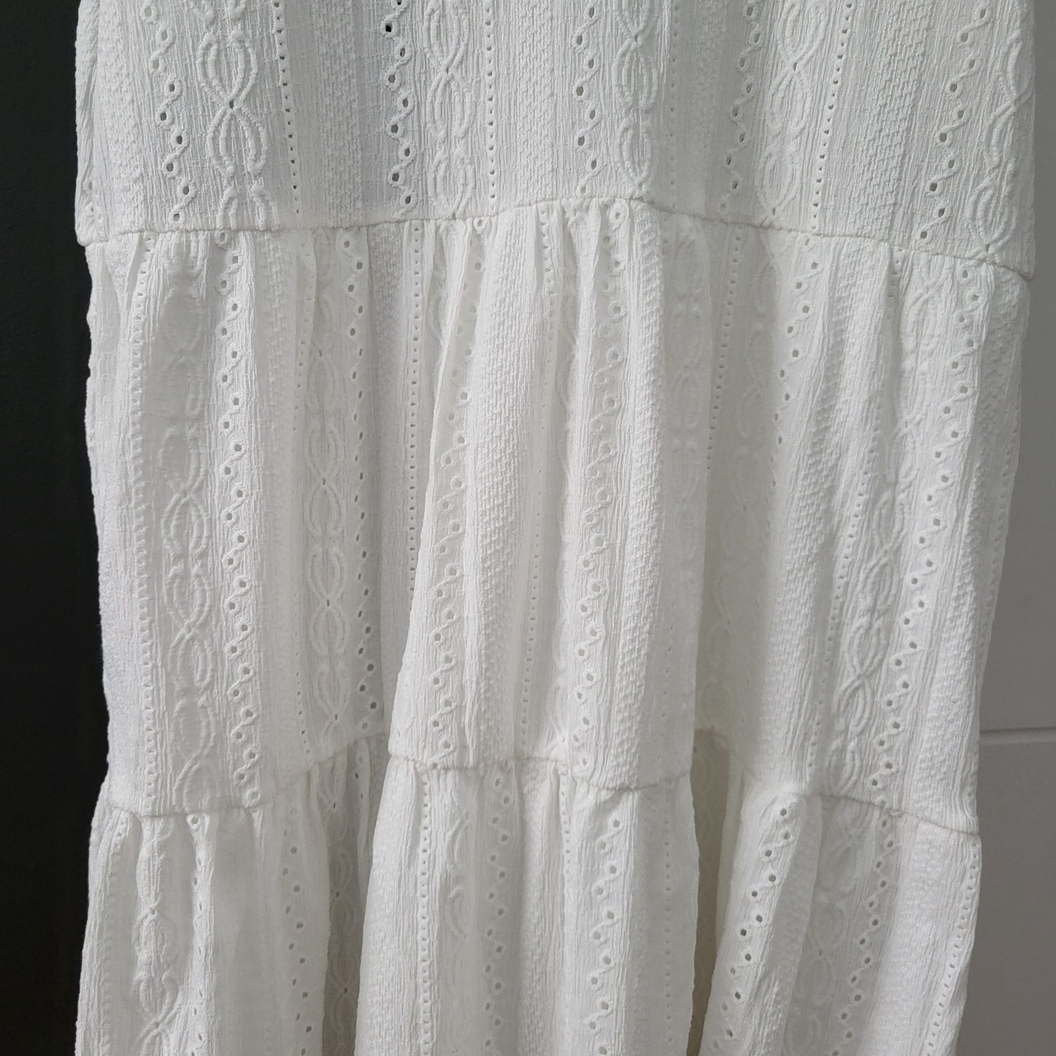 Nowa sukienka letnia r.XL Cropp, ażurowa