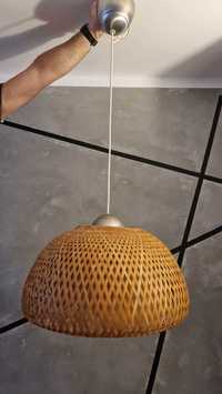 Lampy bambusowe z Ikea - 2 sztuki