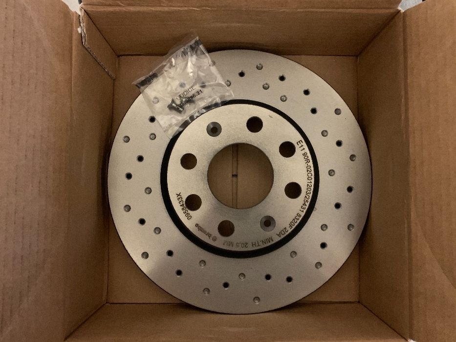 Discos e pastilhas Brembo OPEL-FIAT