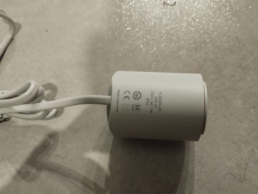 Purmo siłownik elektryczny do ogrzewania podlogowego