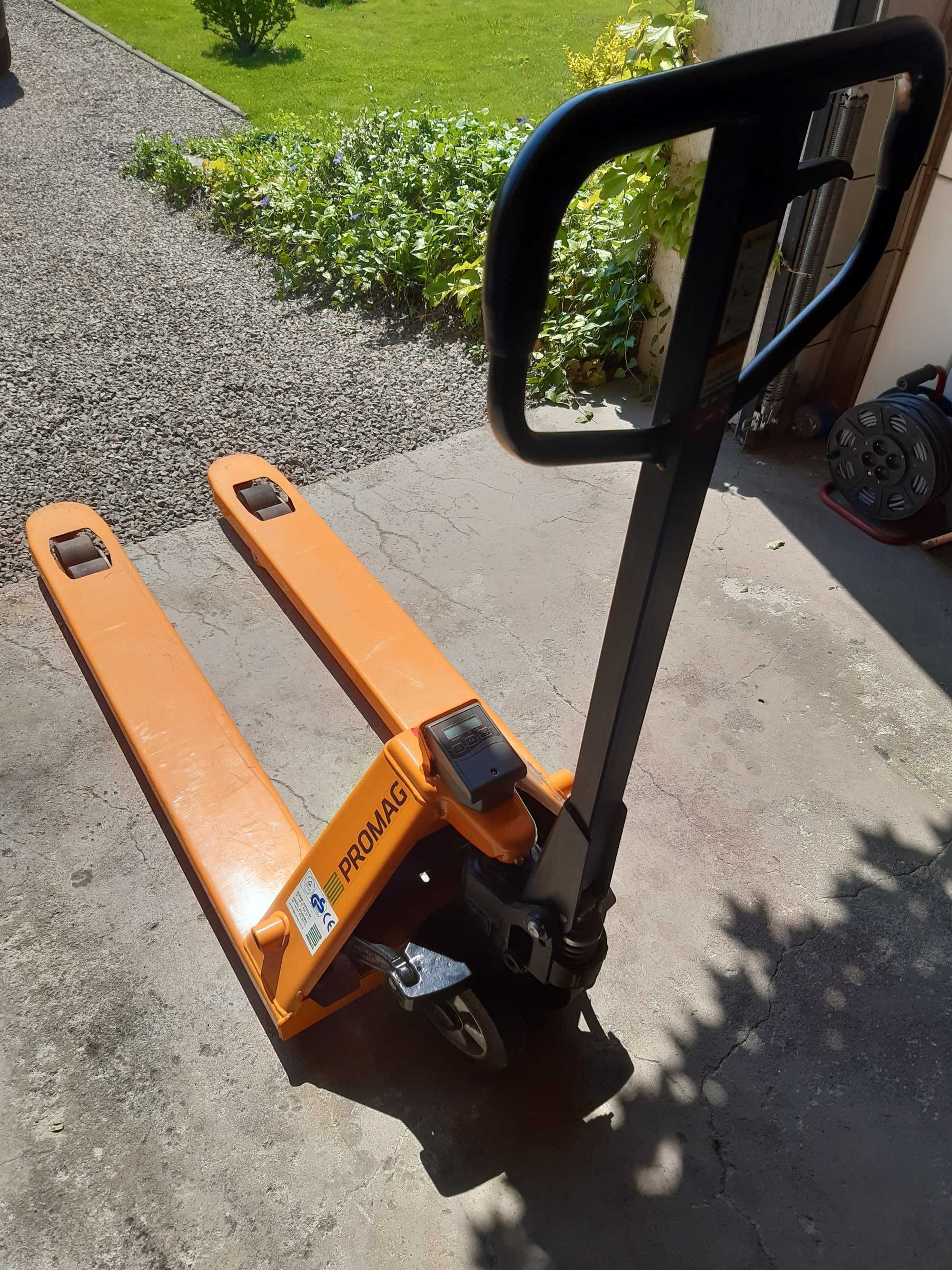 Ręczny wózek paletowy Promag, widły 115cm, udźwig 2,5t