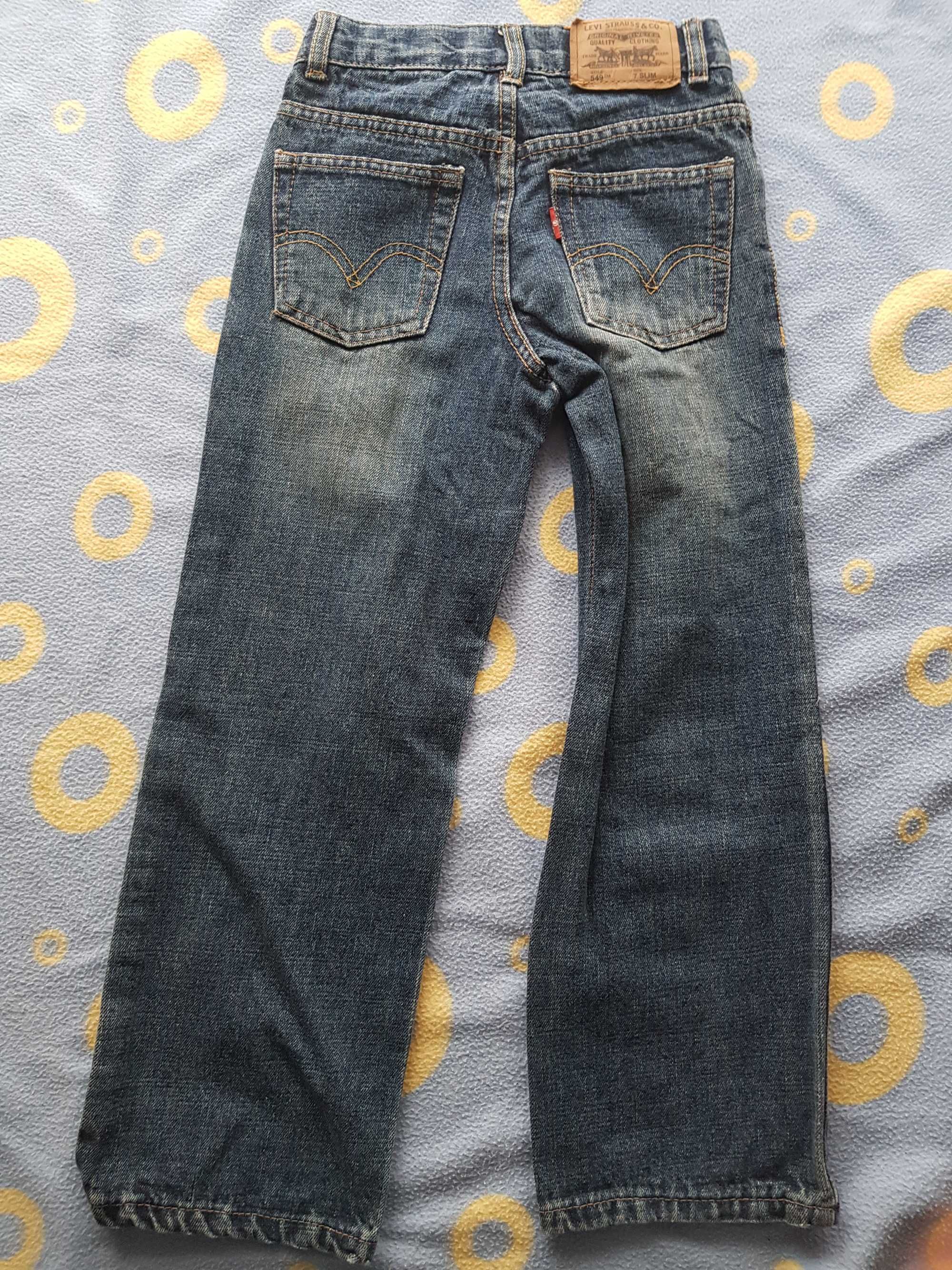 spodnie jeansowe dla chłopca levis