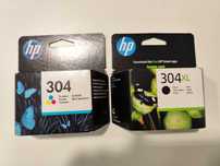 Vendo tinteiros novos/fechados HP 304 cores e 304XL preto.