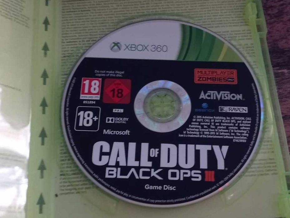 Gra XBOX 360 Call of Duty Black Ops III