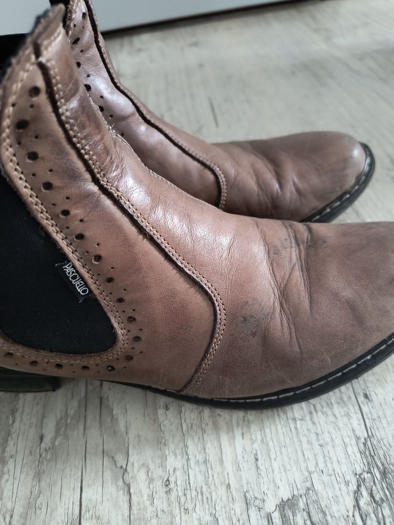Zestaw jeździecki, toczek fouganza rozm.54 jak nowy, buty skórzane
