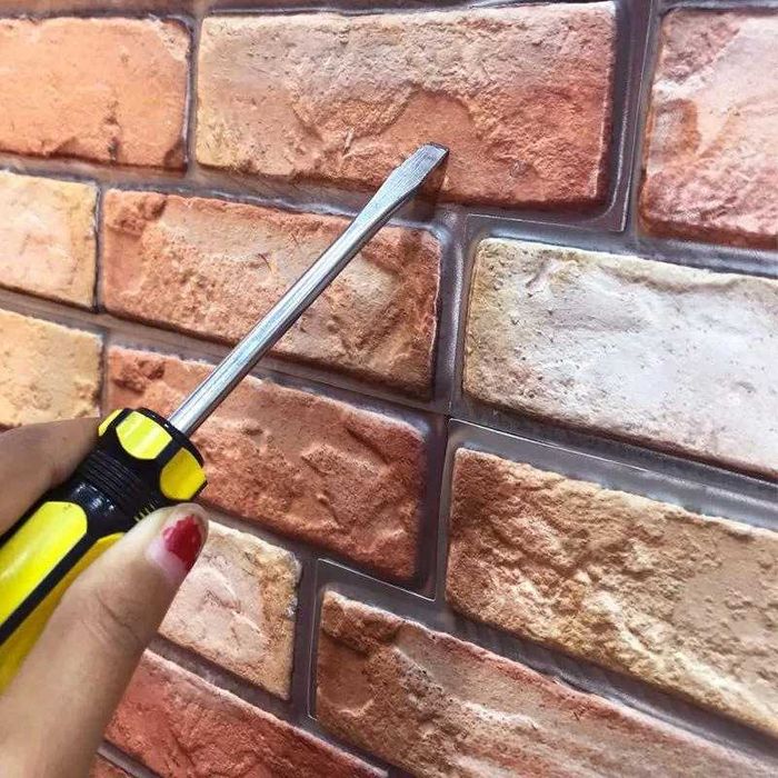 Samoprzylepne Panele Ceglane 3D - Pakiet 10 Sztuk w Świetnej Cenie !