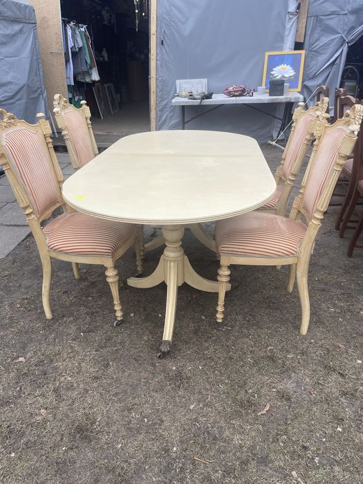 Stół tozkladany + 4 krzesla tylko 599 zl