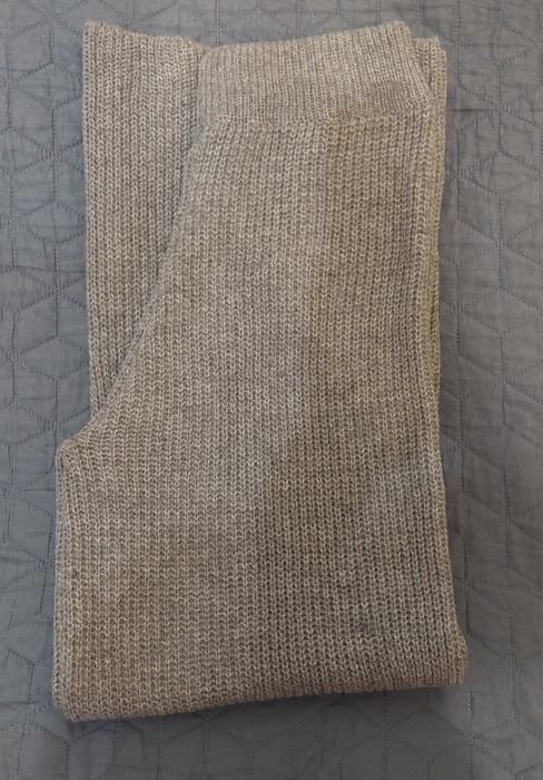 Жіночий теплий в'язаний костюм зимній