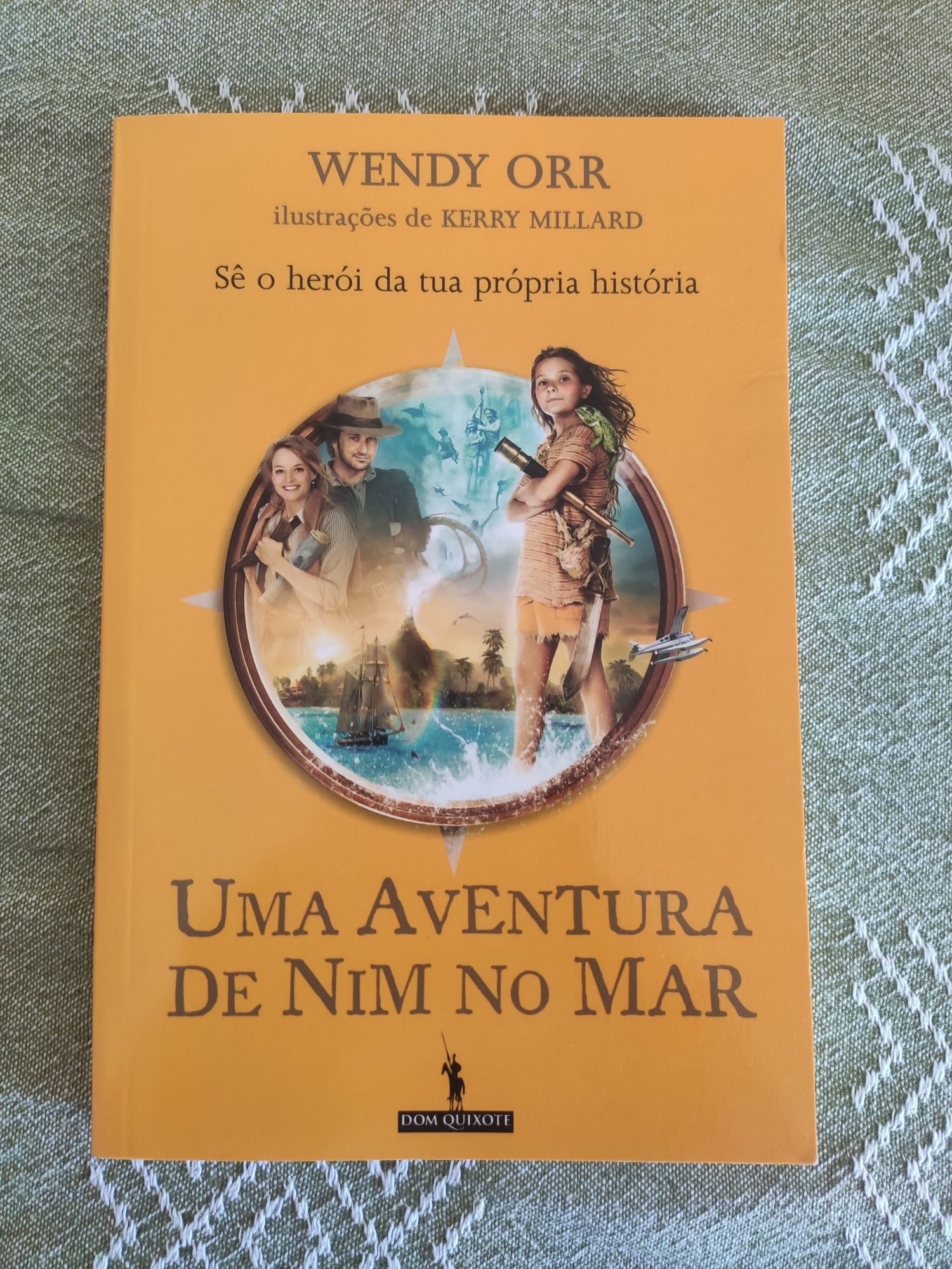 Livro "Uma aventura de Nim no Mar" - NOVO