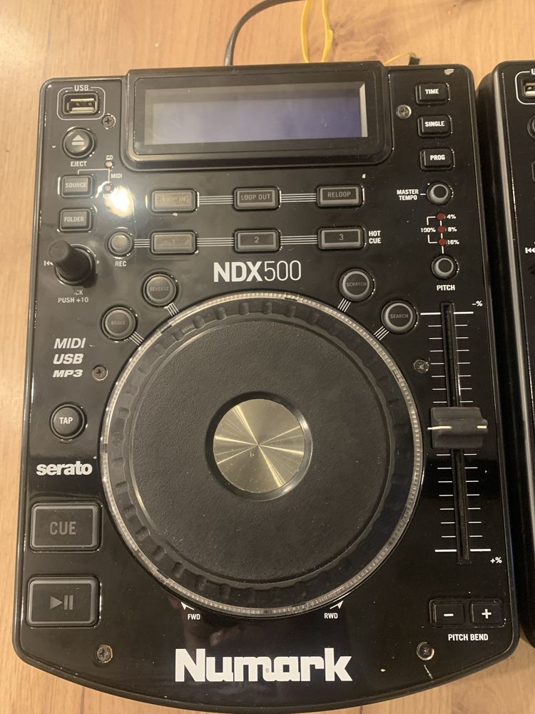 Numark NDX500 x2 cd mp3 midi serato, traktor, virtual dj