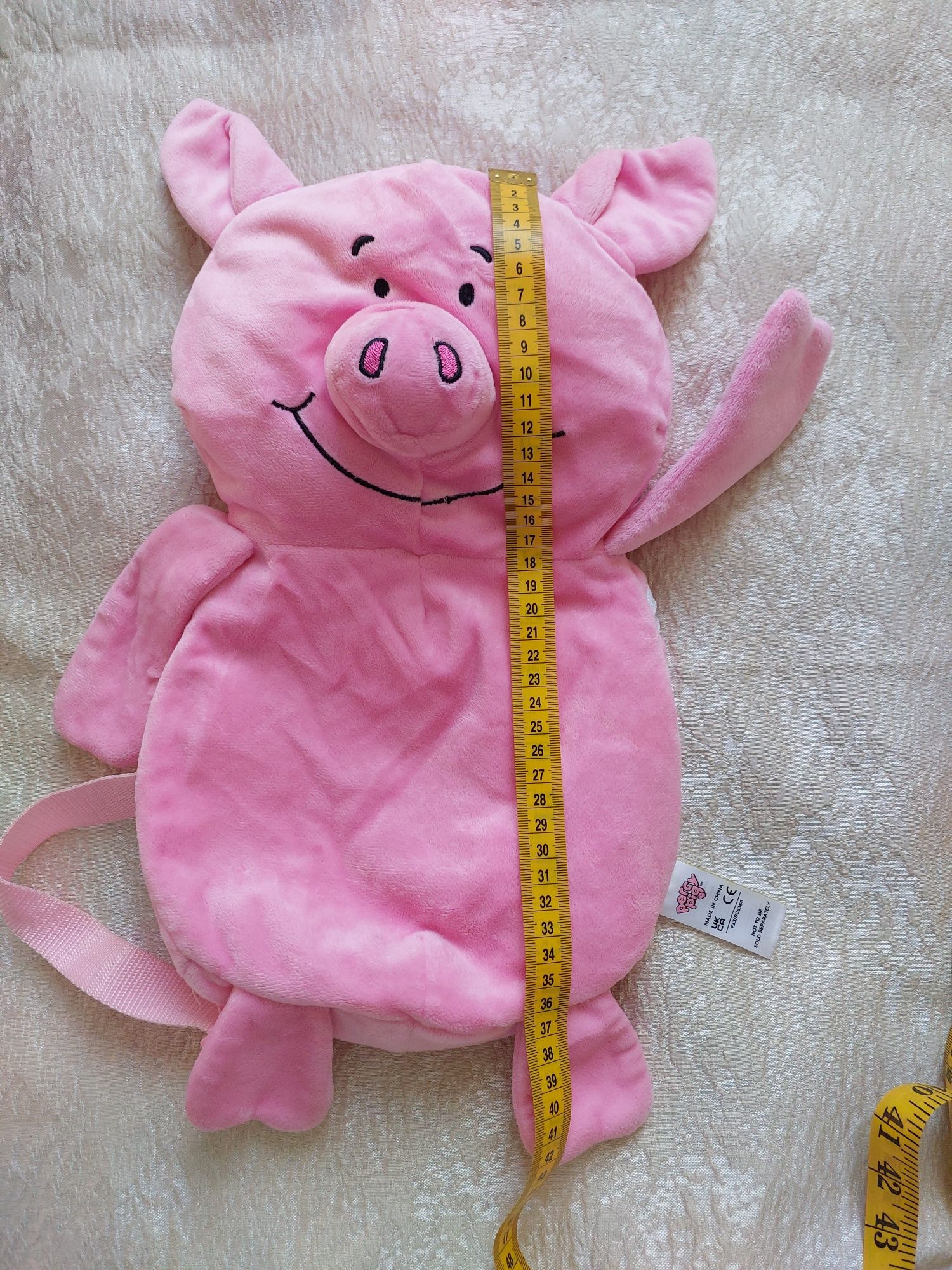 M&S Percy Pig детский рюкзак/сумка/плюшевая мягкая игрушка