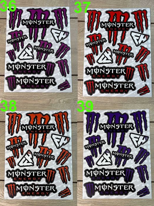 на Мото шолом шлем наклейки МОТО кросс Вінілові набори