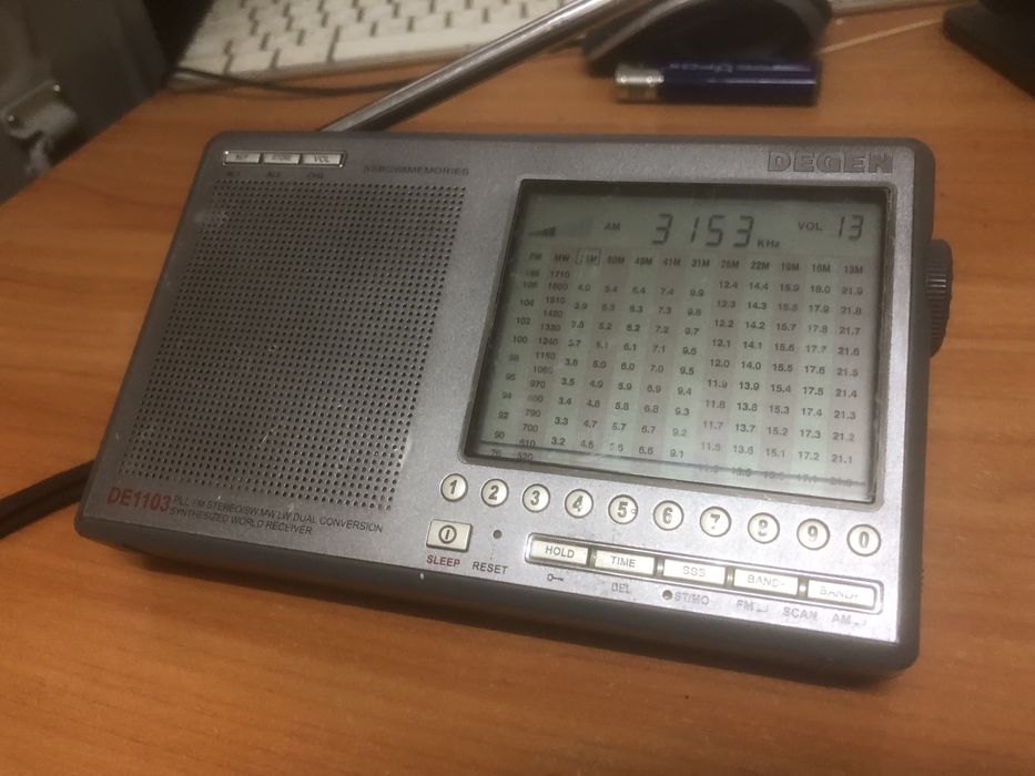 Радиоприемник Degen DE 1103