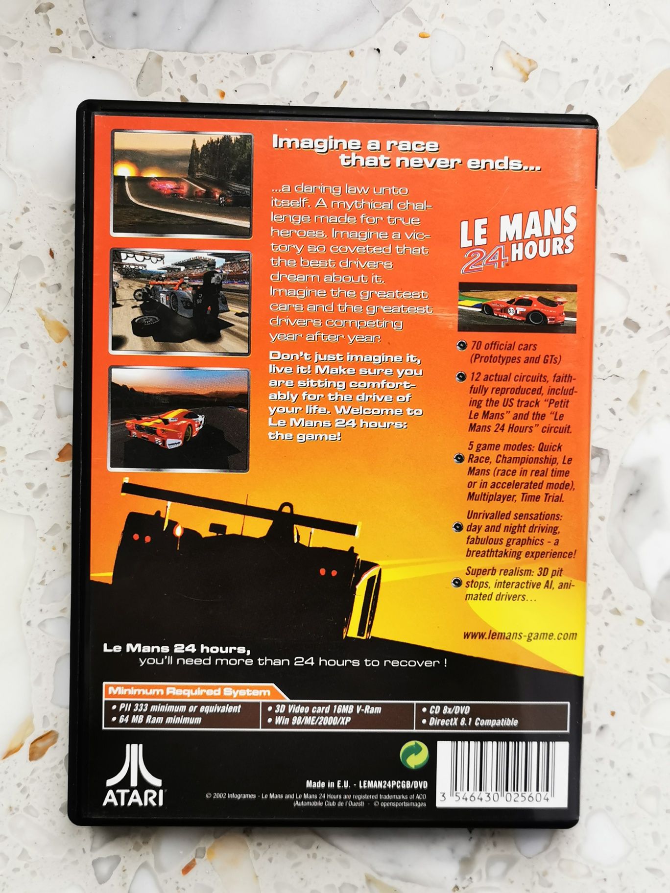 Le Mans 24 hours PC Atari wydanie angielskie kompletne UNIKAT