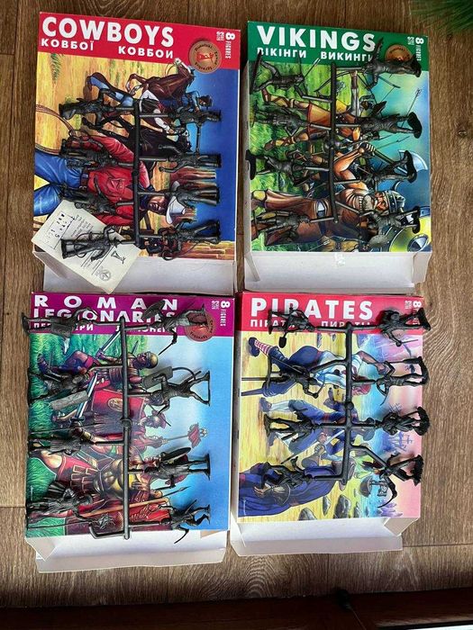 Солдатики ДЗИ викинги пираты