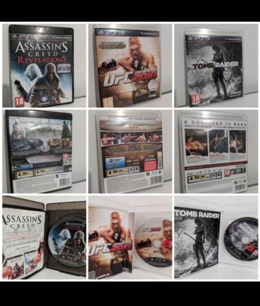 11 Jogos Playstation 3 / Ps3 preço conjunto