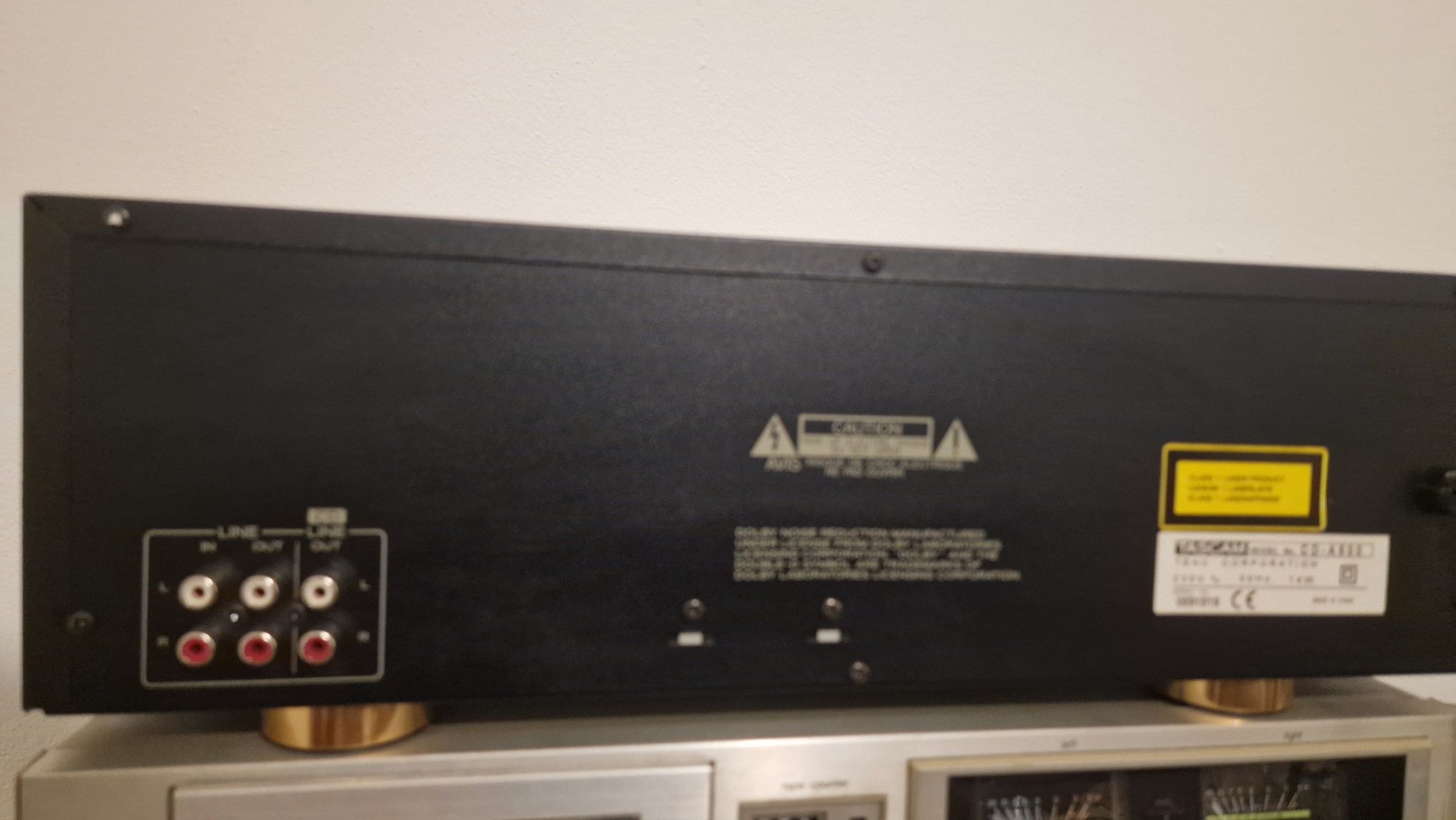 TASCAM CD-A500 - CD / Cassete Profissional