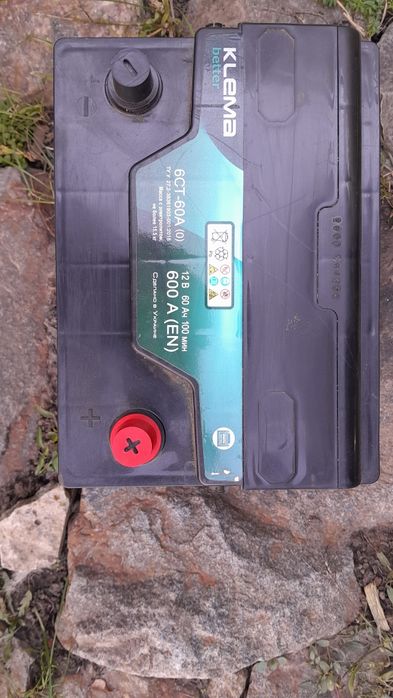 Продам Автоакумулятор 60АЧ 600А. KLEMA